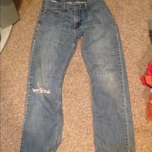 Worn Levi jeans 30 30